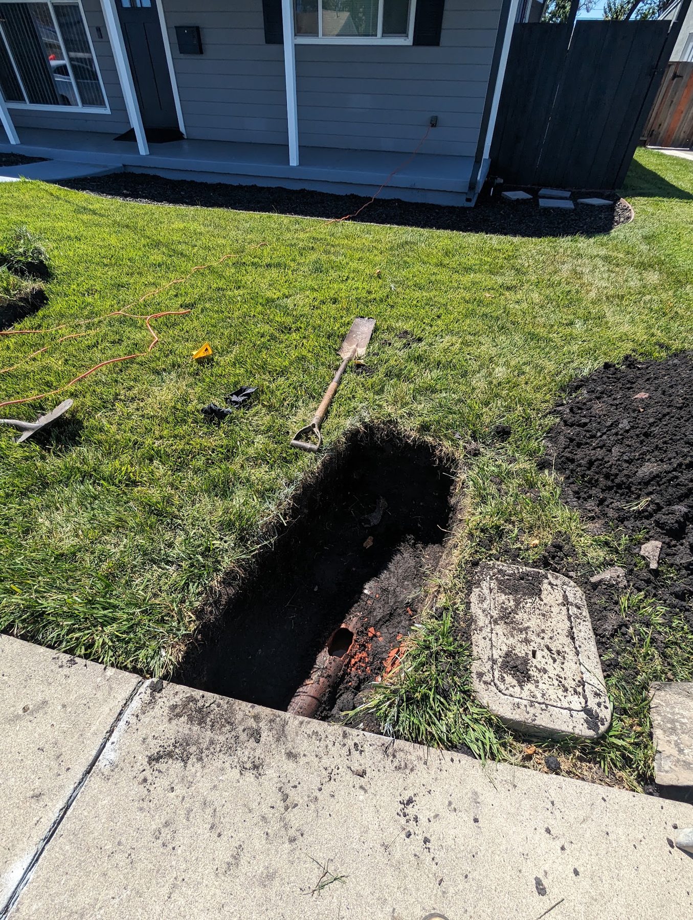 Clean, careful excavation